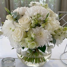 Load image into Gallery viewer, Pure Serenity: White Flower Centerpieces
