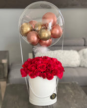 Load image into Gallery viewer, Hot Balloon &amp; Red Roses
