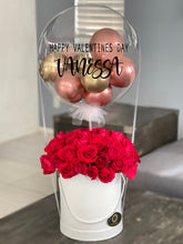 Load image into Gallery viewer, Hot Balloon &amp; Red Roses
